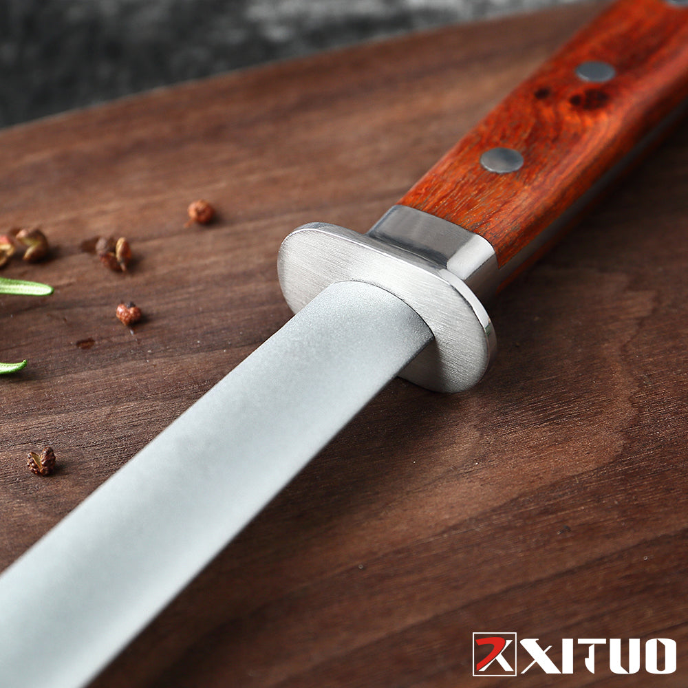 XITUO Professional Alloy Steel Round Shank Sharpening Rod