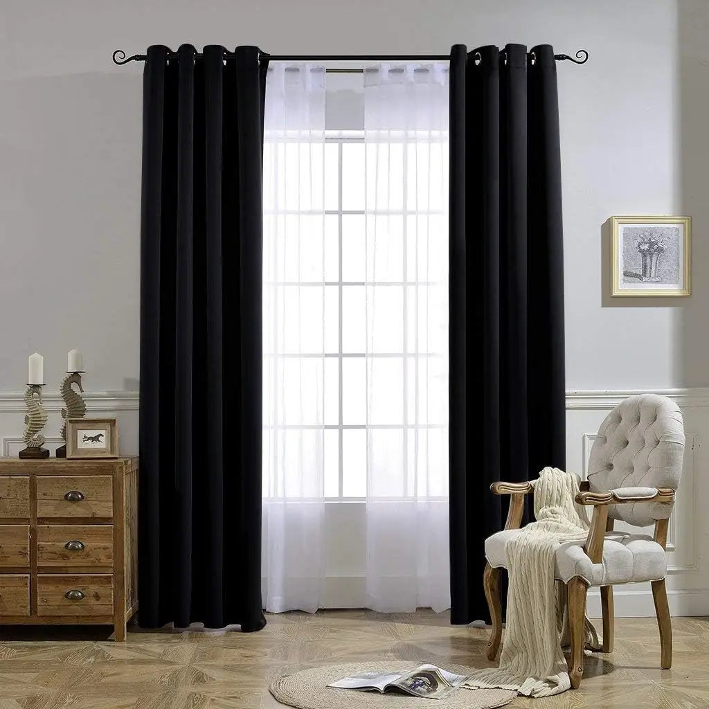 Modern Blackout Windows Curtain