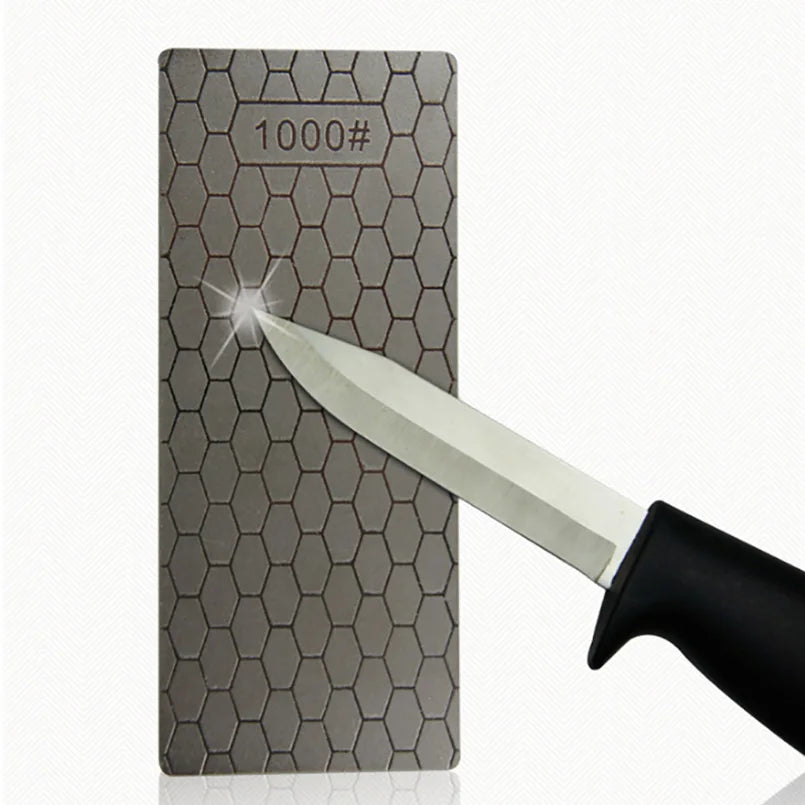 Portable Ultra-thin Diamond Sharpening Stone 150*63*1mm Honeycomb Surface Whetstone Knife Sharpener Kitchen Grinding Tool
