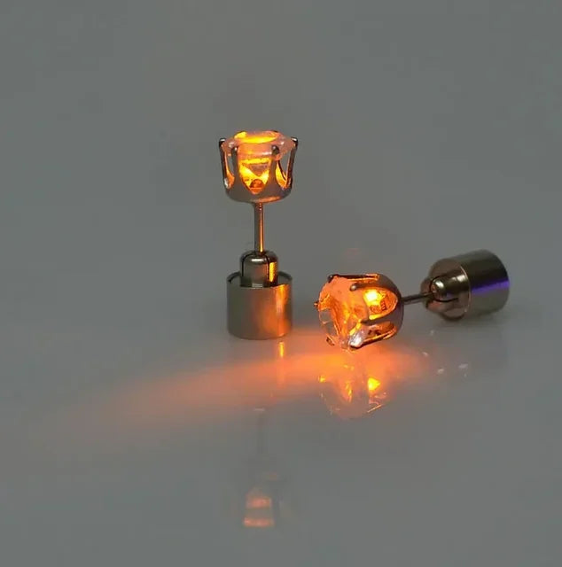 Party Light Up LED Ear Studs