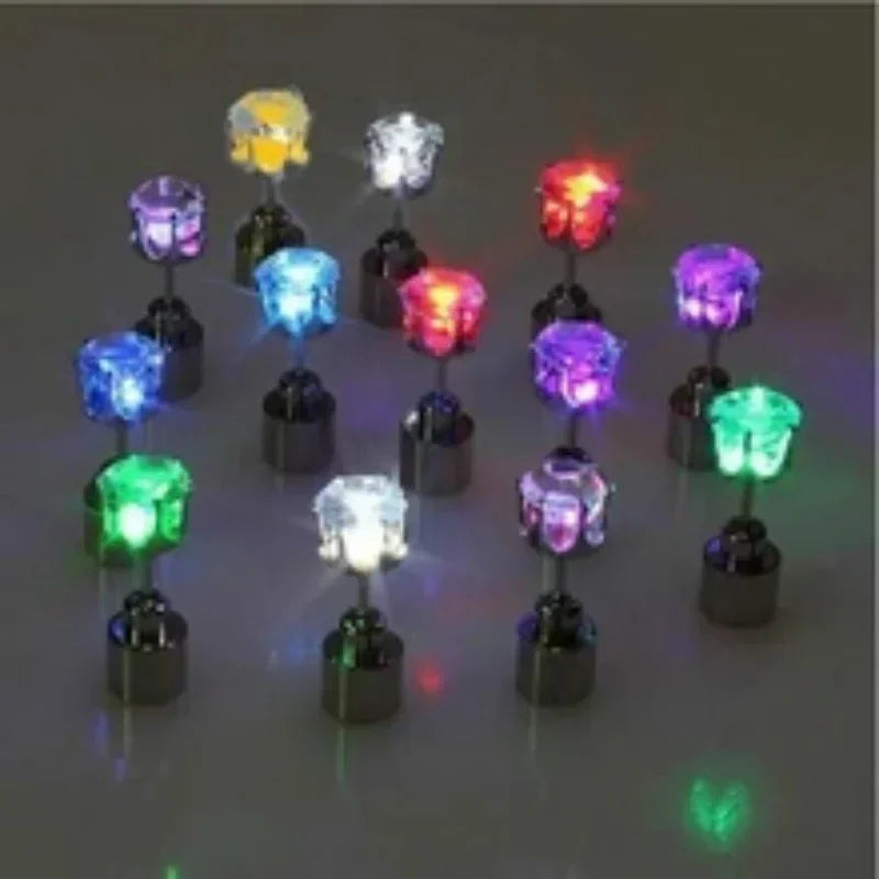 Party Light Up LED Ear Studs