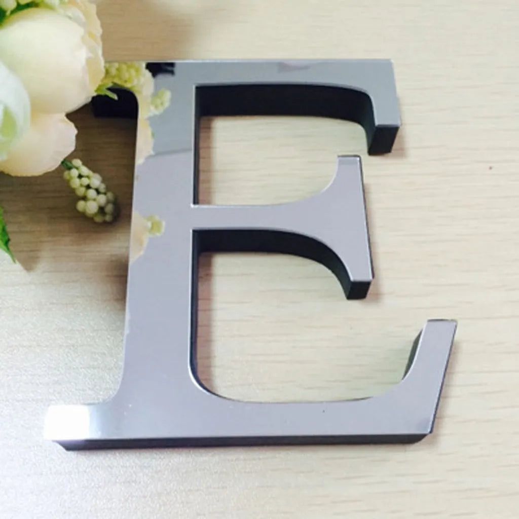 10/15cm 3d Mirror Letters