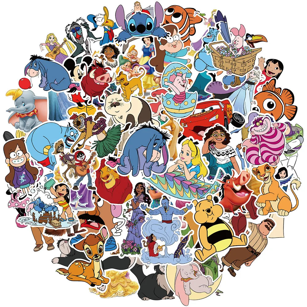 10/30/50/100PCS Cute Disney Character