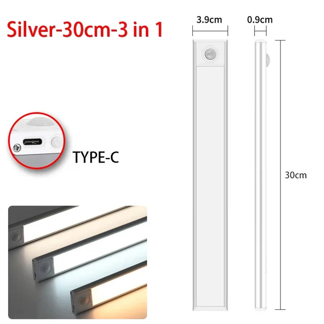 10-60cm LED Ultra Thin Light Sensor/Cabinet Lighting