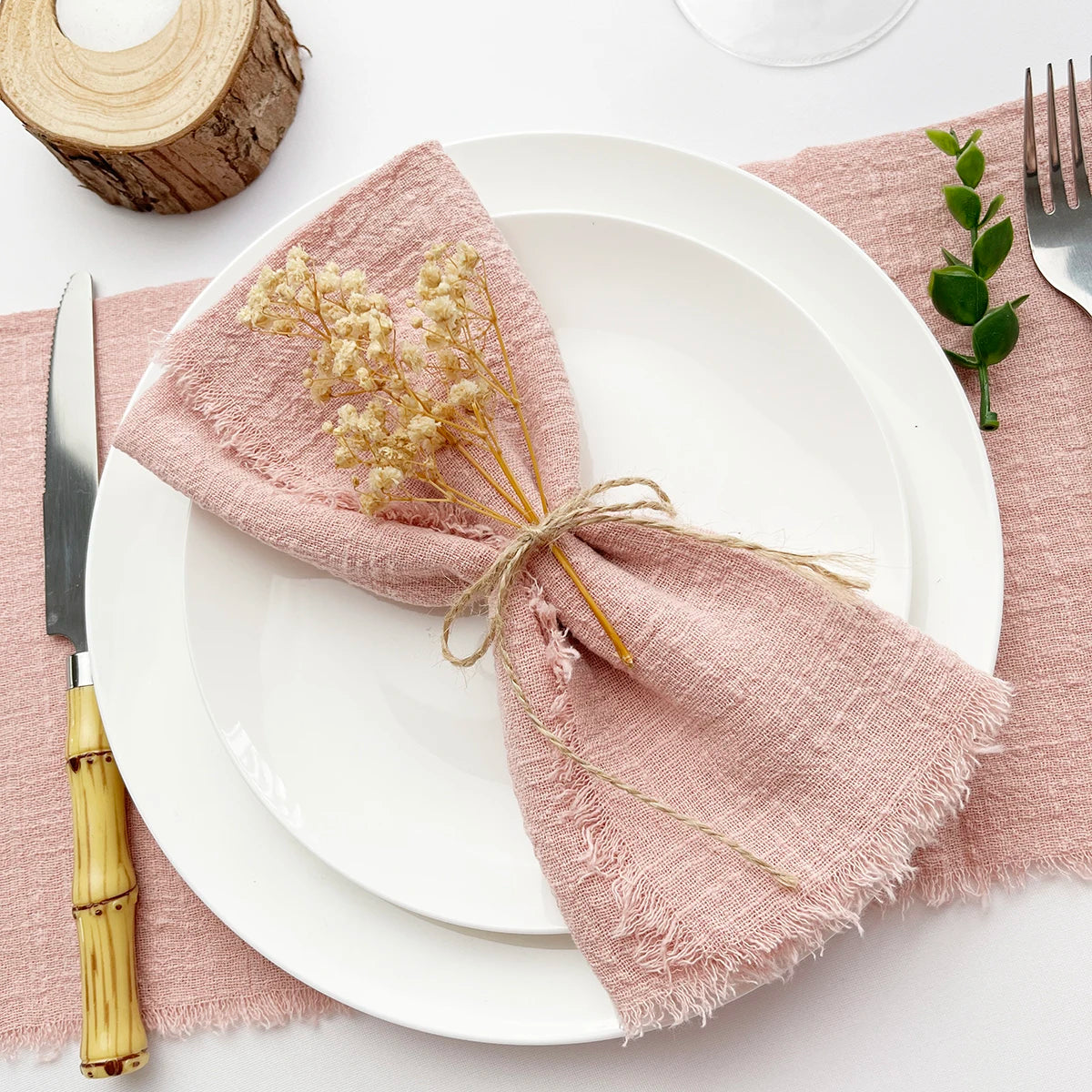 10pcs Reusable Cotton Napkins