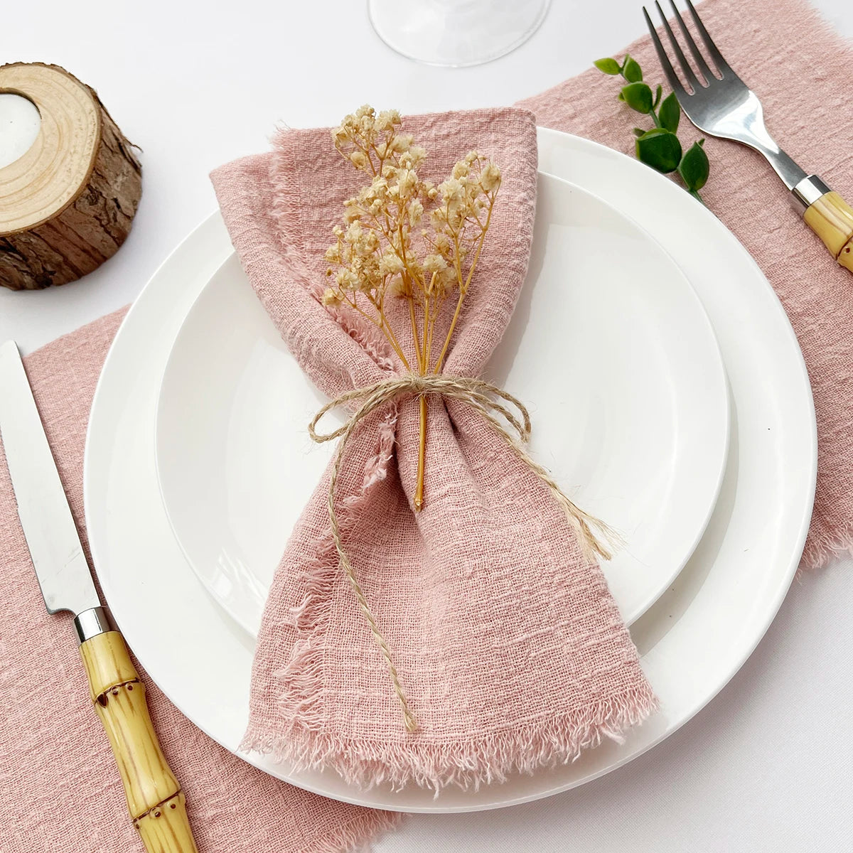 10pcs Reusable Cotton Napkins