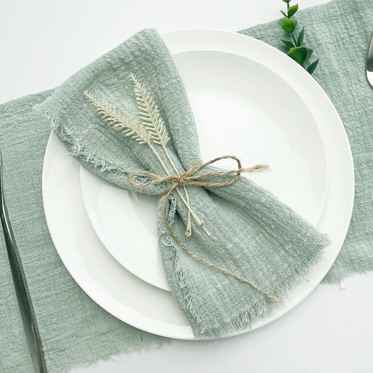 10pcs Reusable Cotton Napkins