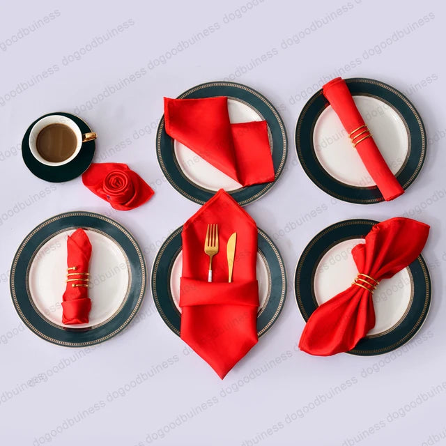 12pcs Hemstitched Napkins