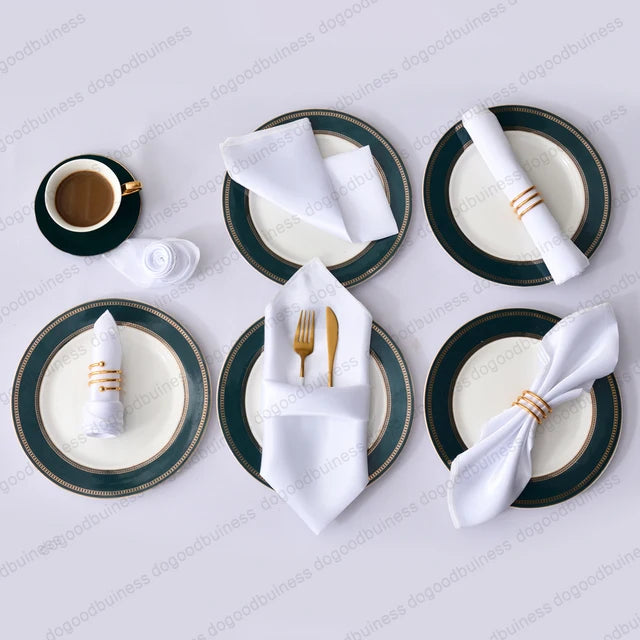 12pcs Hemstitched Napkins