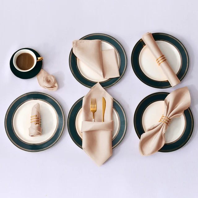 12pcs Hemstitched Napkins