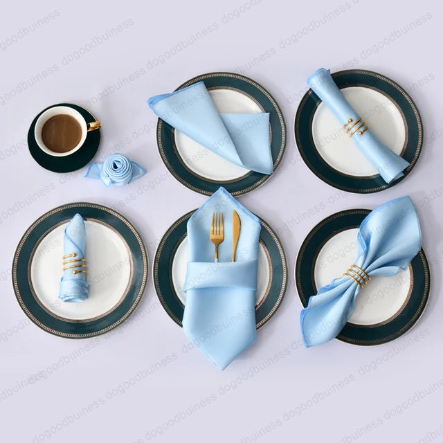 12pcs Hemstitched Napkins