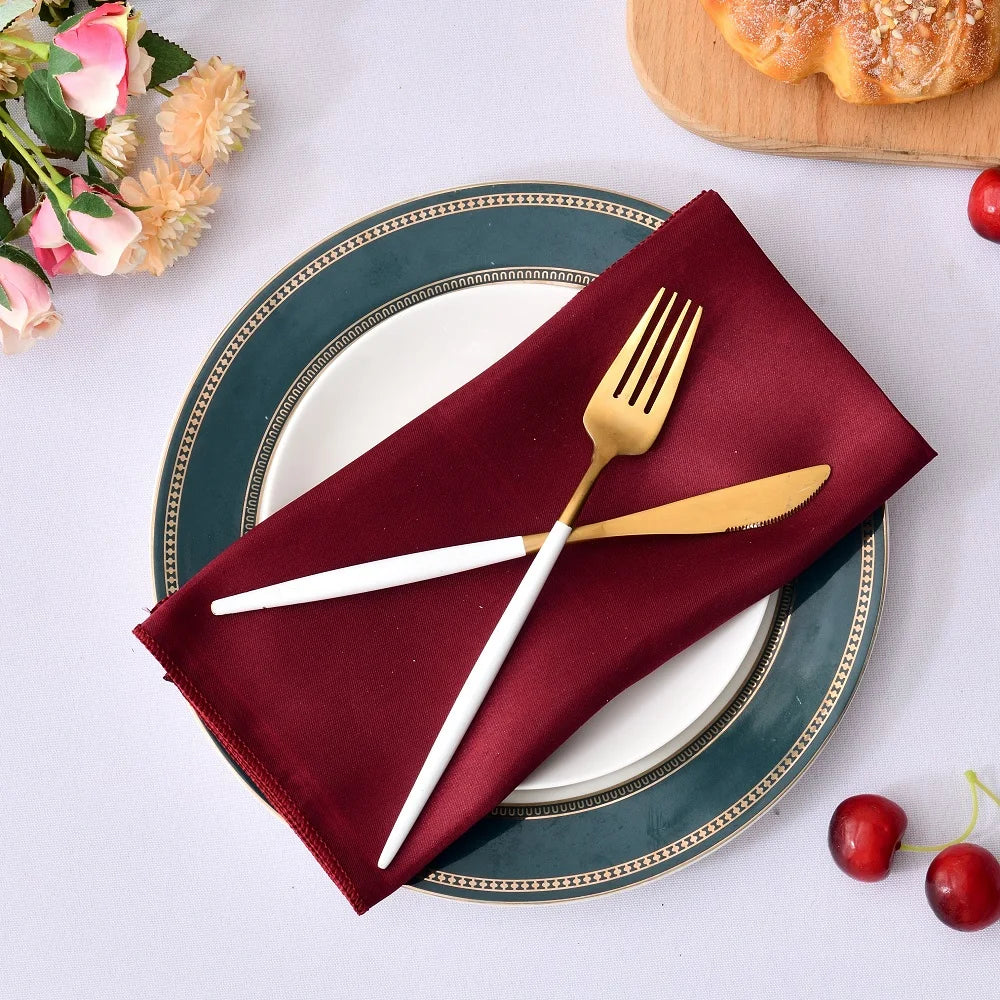 12pcs Hemstitched Napkins