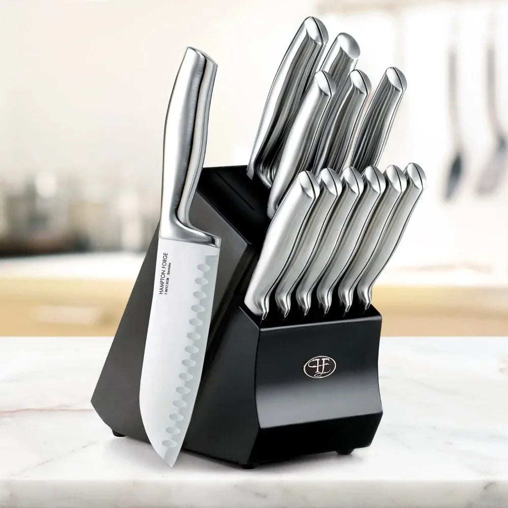 13 Piece Knives & Block Set