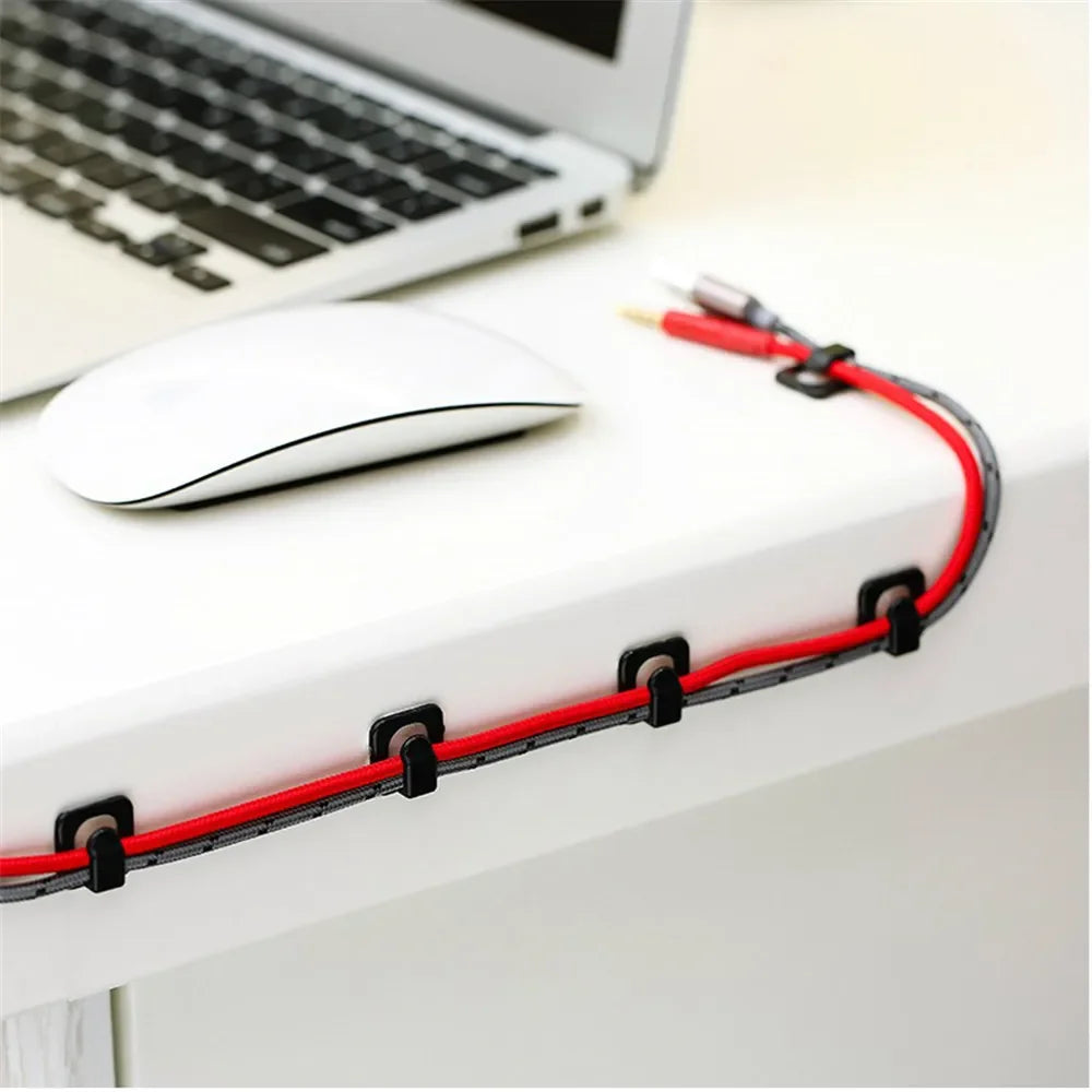 18pcs Cable Organizer Desk Clips