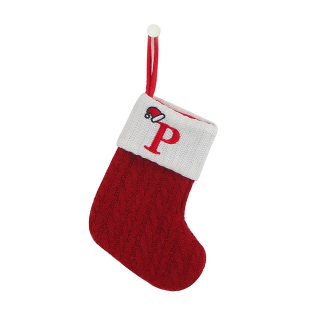 Letter Christmas Stocking