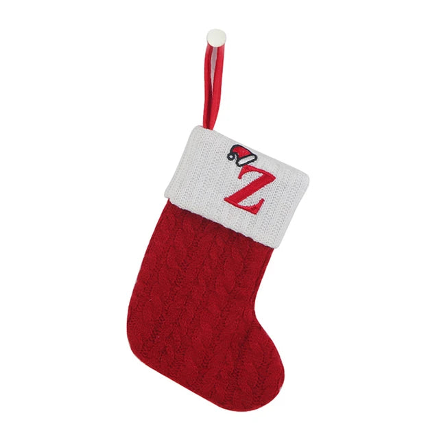 Letter Christmas Stocking