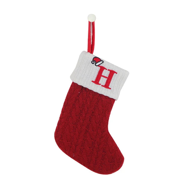 Letter Christmas Stocking