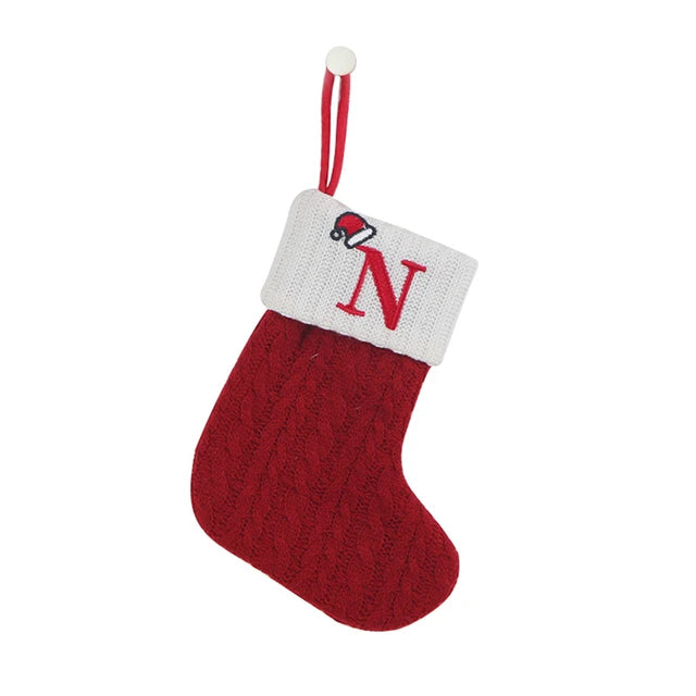 Letter Christmas Stocking