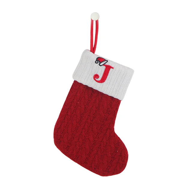 Letter Christmas Stocking