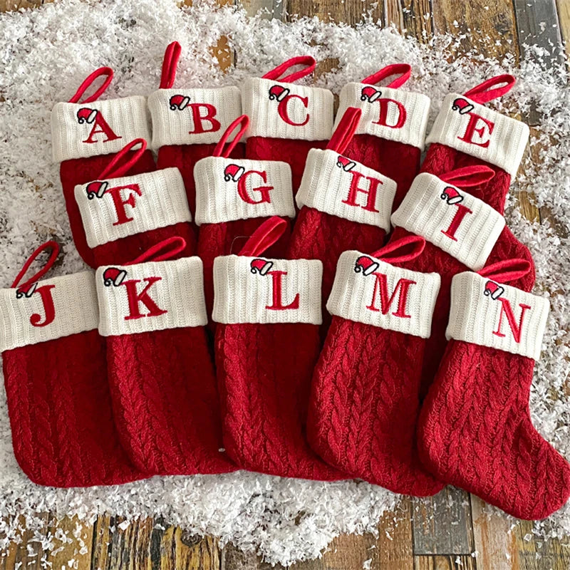 Letter Christmas Stocking