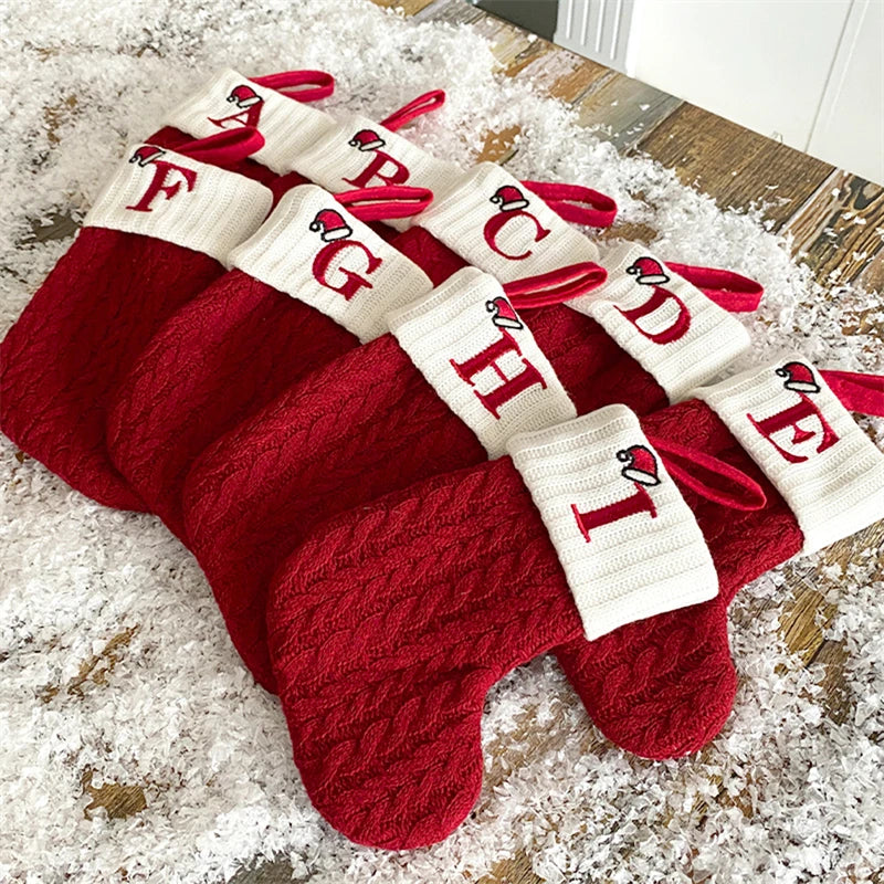 Letter Christmas Stocking