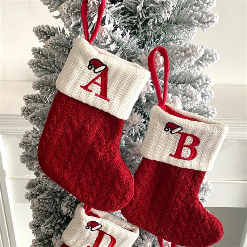 Letter Christmas Stocking