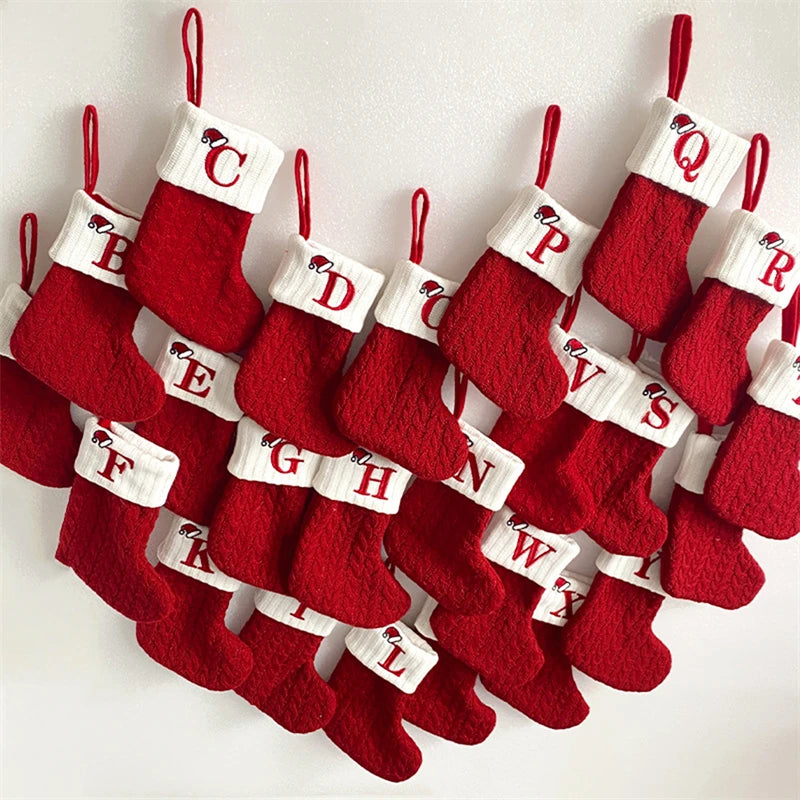 Letter Christmas Stocking