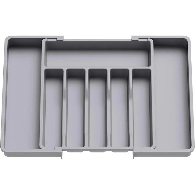 1PCS Durable Expandable Utensil Tray