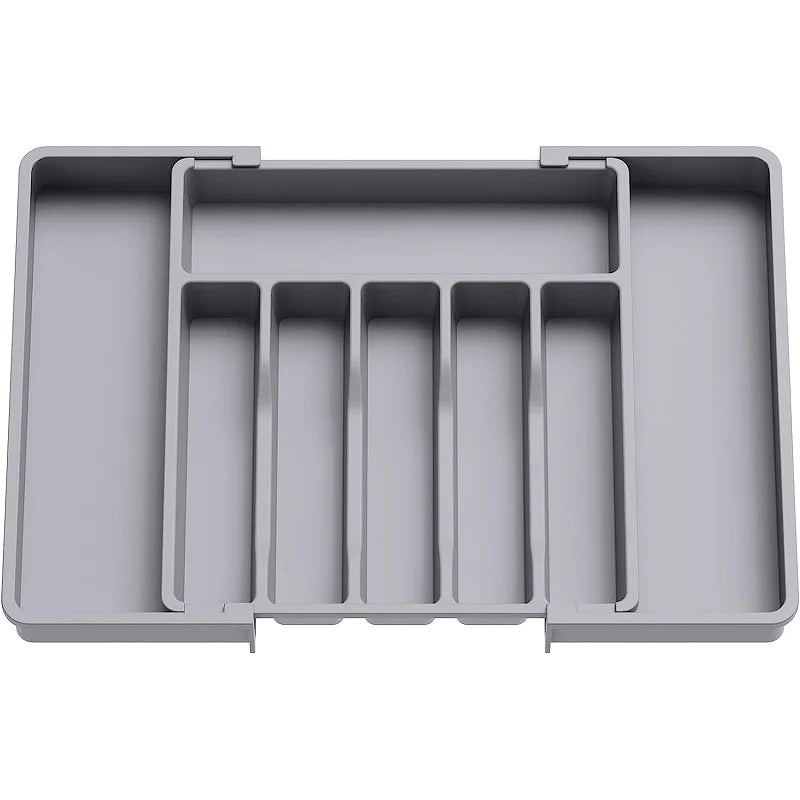 1PCS Durable Expandable Utensil Tray