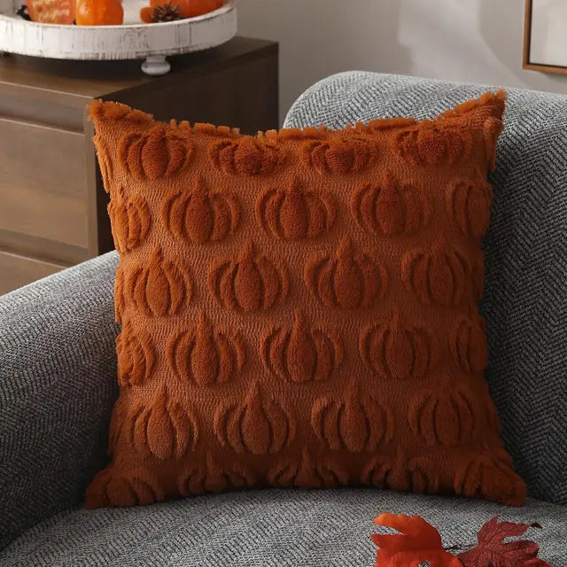 1pc 45*45cm Pumpkin Cushion Cover