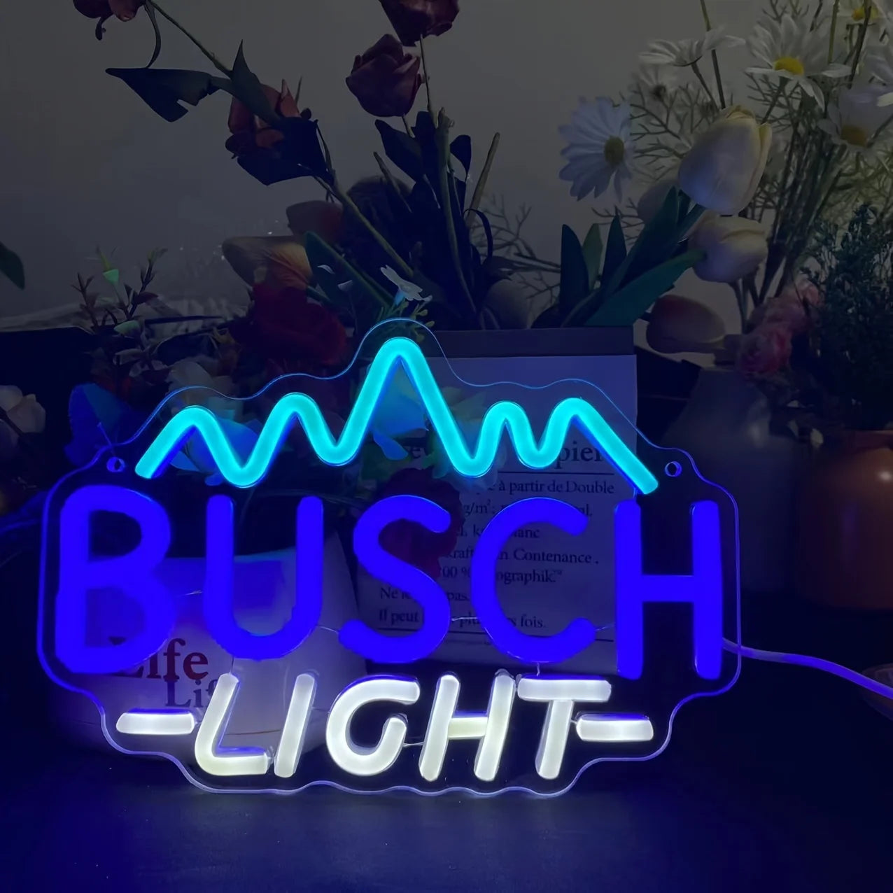 1pc Busch Light Neon Light