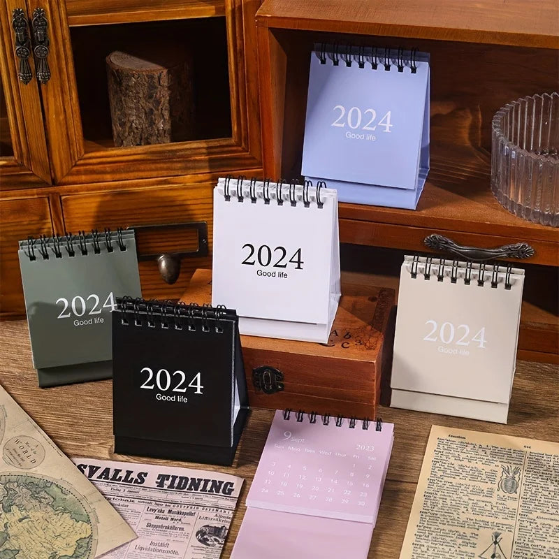 Mini desk calendar 2024