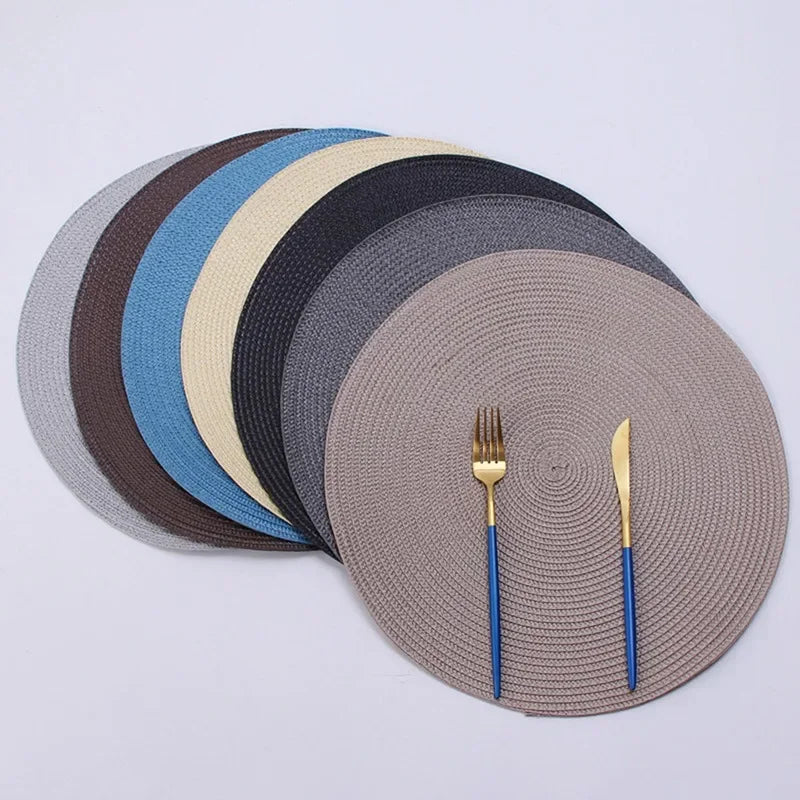 Round Woven Placemats