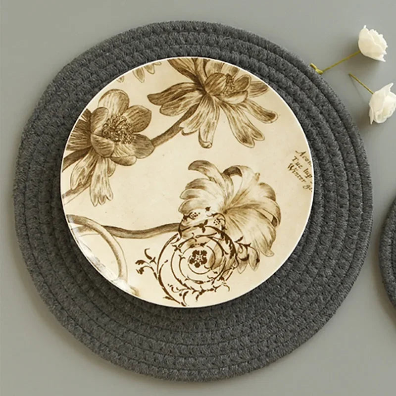 Round Woven Placemats