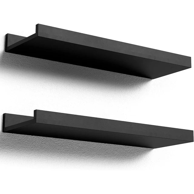 2 PC Floating Shelves, Wall Mounted