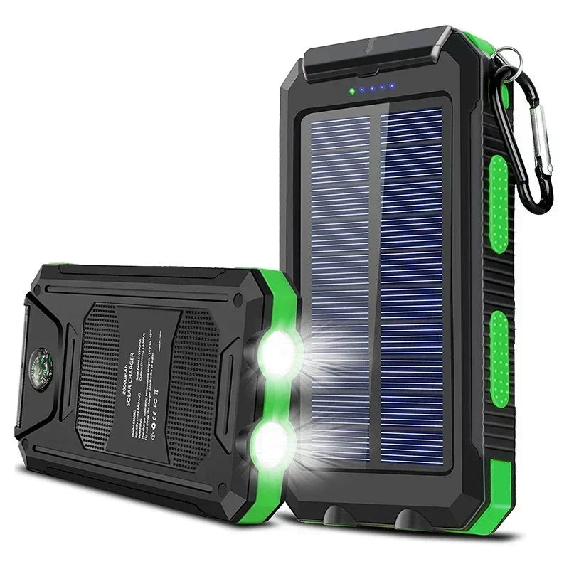 20000mAh Solar Outdoor Camping Power Bank