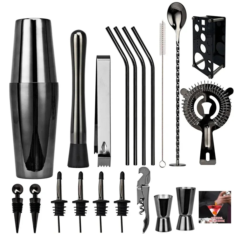 20piece Complete professional cocktail Set