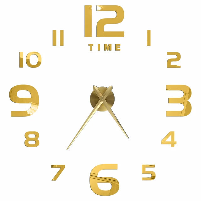 Large Roman Numeral Wall Clock