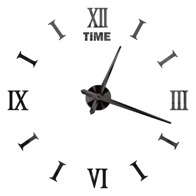 Large Roman Numeral Wall Clock