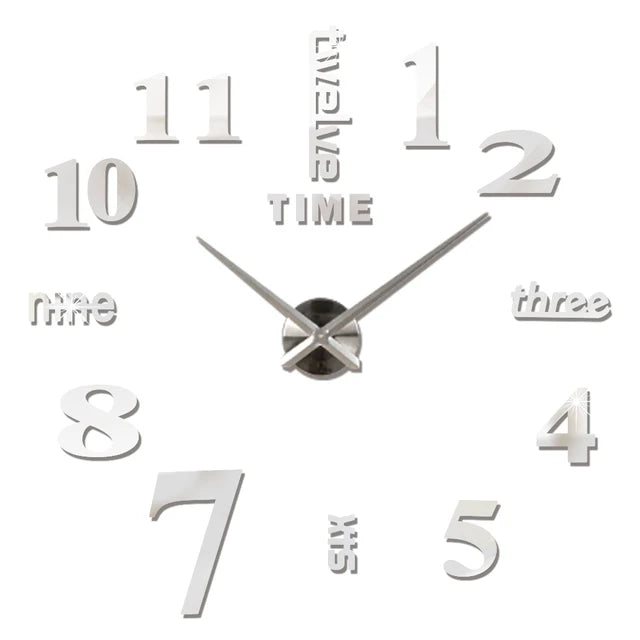 Large Roman Numeral Wall Clock