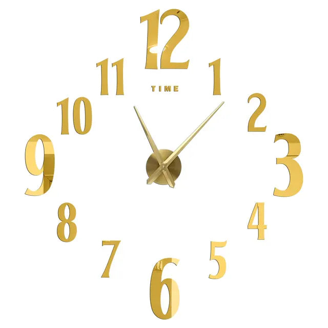 Large Roman Numeral Wall Clock