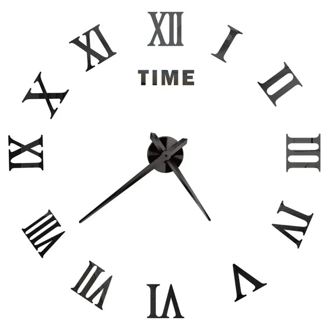 Large Roman Numeral Wall Clock