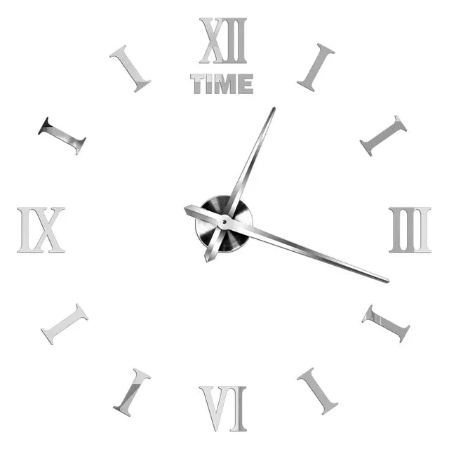 Large Roman Numeral Wall Clock