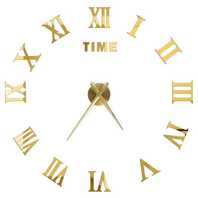 Large Roman Numeral Wall Clock