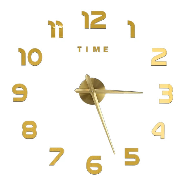 Large Roman Numeral Wall Clock