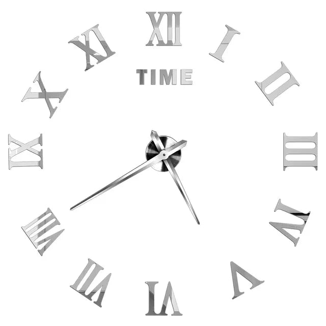 Large Roman Numeral Wall Clock