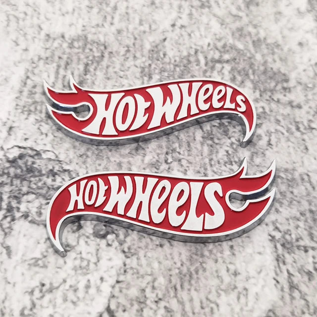 2Pcs  Aluminum Car Sticker