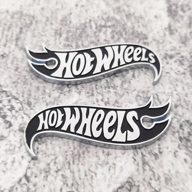 2Pcs  Aluminum Car Sticker