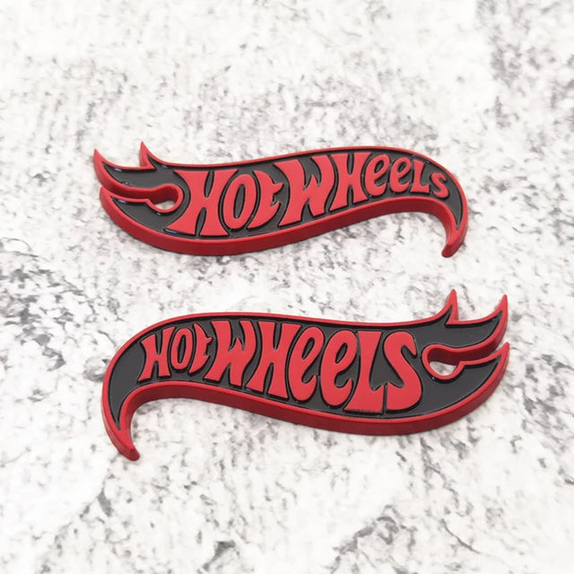 2Pcs  Aluminum Car Sticker