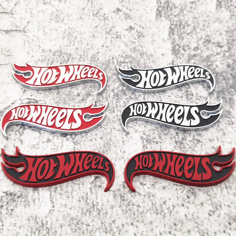 2Pcs  Aluminum Car Sticker